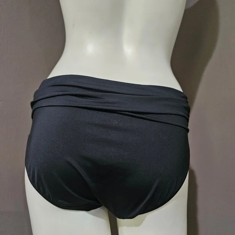 Lauren Ralph Lauren Beach Club Ruched Bikini Bottom - Picture 4 of 8